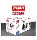 Prestige Regal 750 Juicer Mixer Grinder (4 Jars, Red and Black)